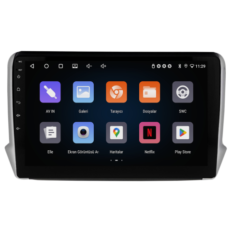 Peugeot 208 Android Multimedya Sistemi (2013-2021) CRV-4420XR