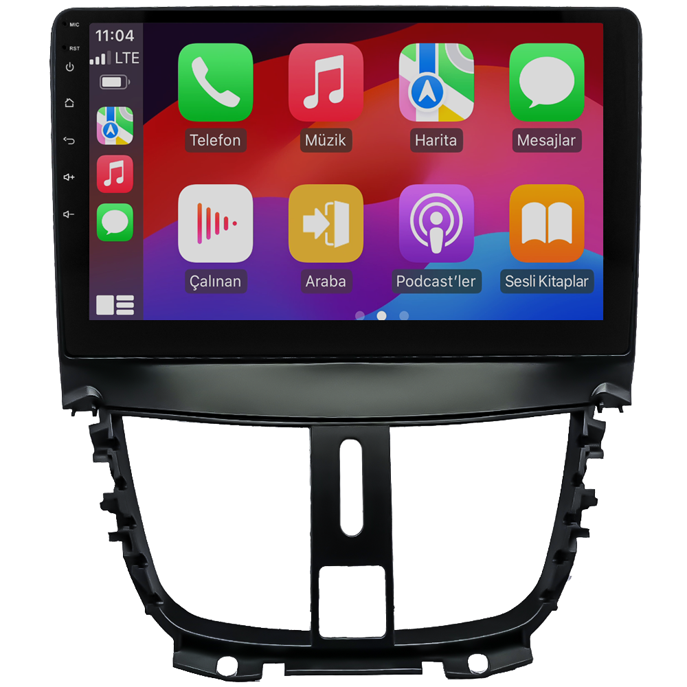 Peugeot 207 Android Multimedya Sistemi (2006-2012) CRV-4421XR