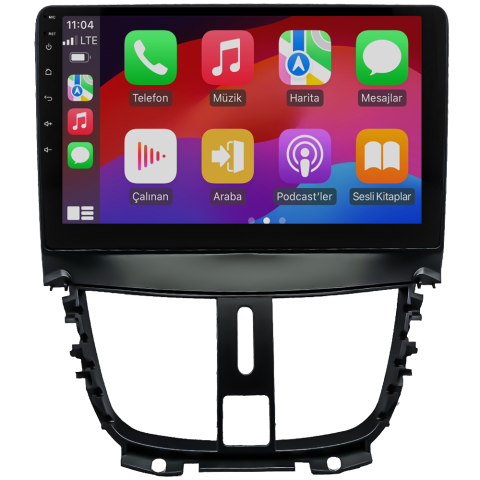 Peugeot 207 Android Multimedya Sistemi (2006-2012) CRV-4421XR