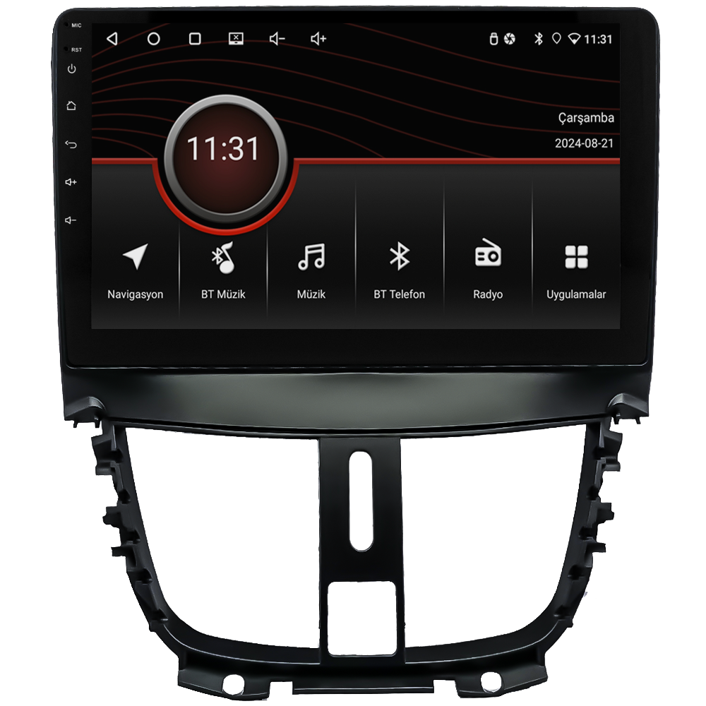 Peugeot 207 Android Multimedya Sistemi (2006-2012) CRV-4421XR