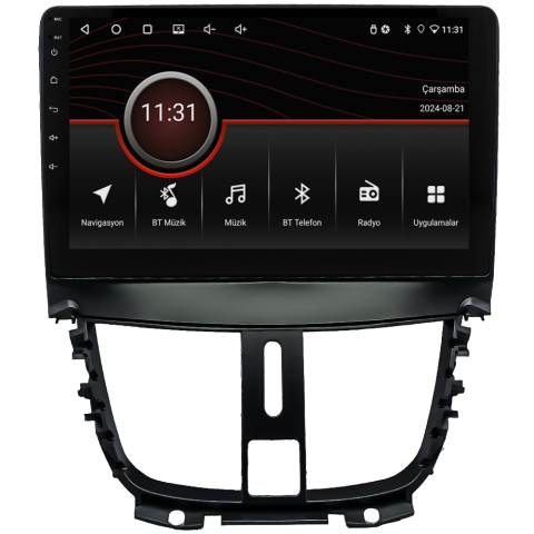 Peugeot 207 Android Multimedya Sistemi (2006-2012) CRV-4421XR