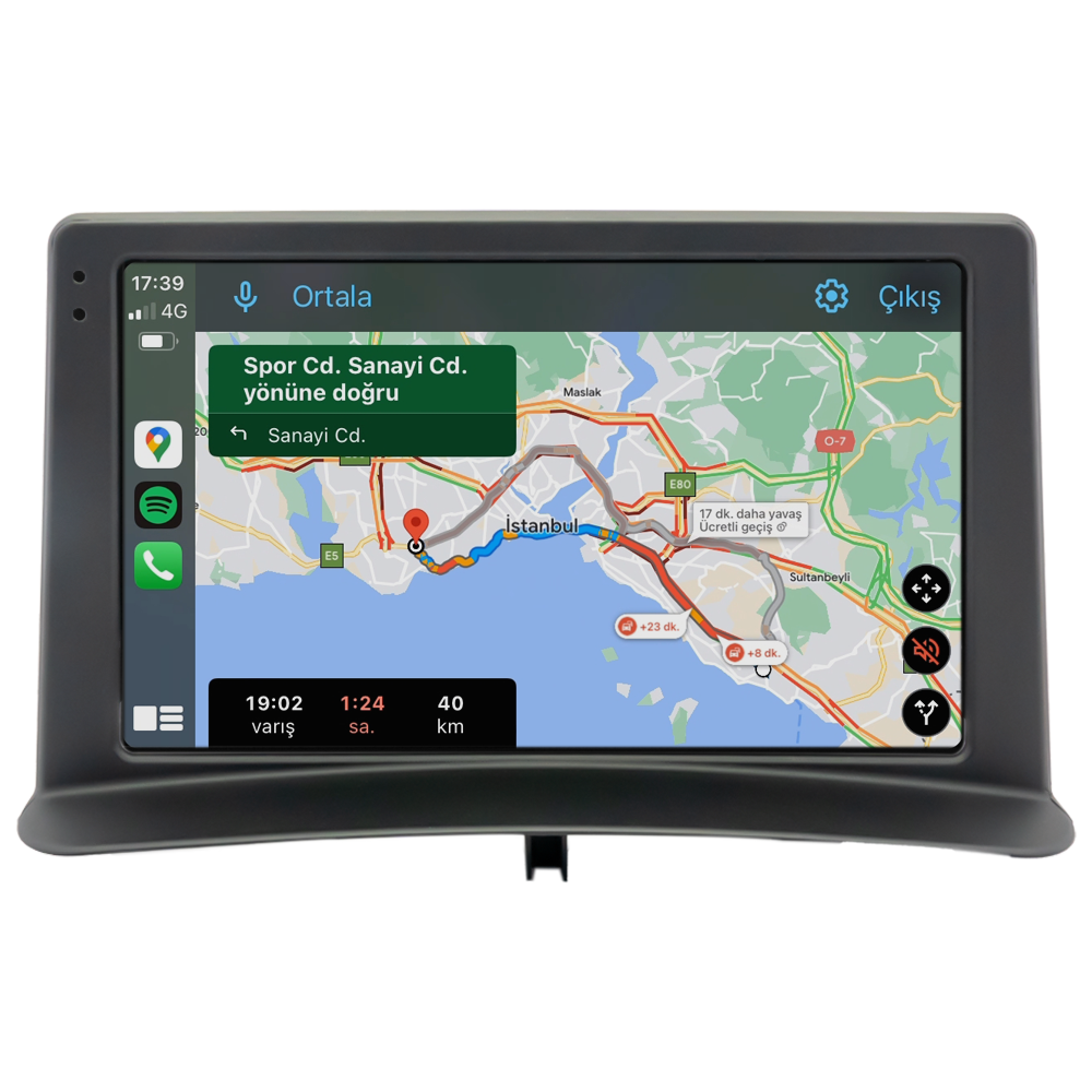 Renault Clio 3 Android Multimedya Sistemi (2008-2012) CRV-4451XAA