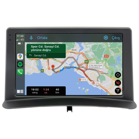 Renault Clio 3 Android Multimedya Sistemi (2008-2012) CRV-4451XAA