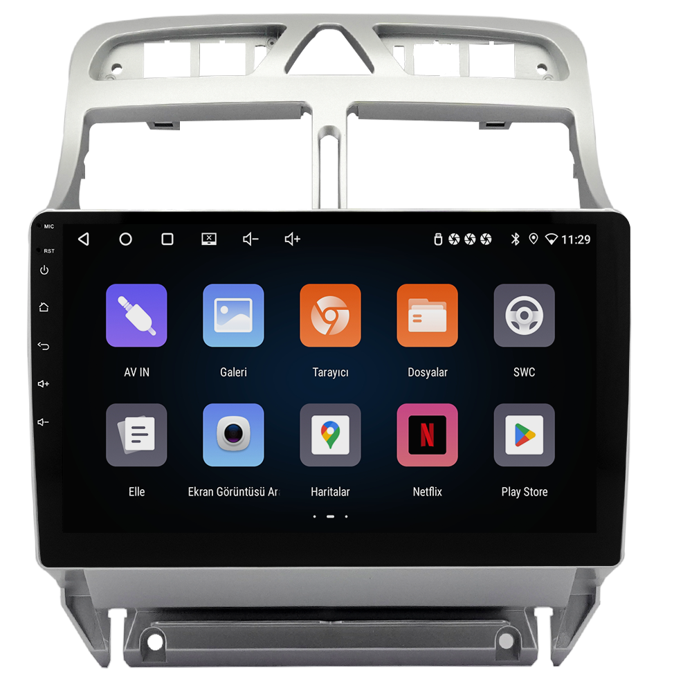 Peugeot 307 Android Multimedya Sistemi (2001-2008) CRV-4424XR