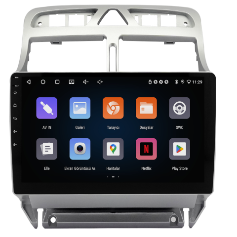 Peugeot 307 Android Multimedya Sistemi (2001-2008) CRV-4424XR