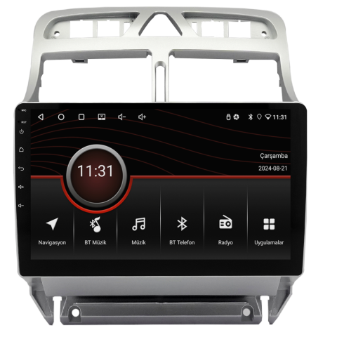 Peugeot 307 Android Multimedya Sistemi (2001-2008) CRV-4424XR