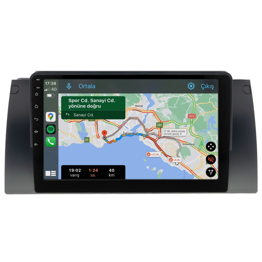 BMW 5 Serisi E39 Android Multimedya Sistemi (1996-2004) CRV-4031XAA