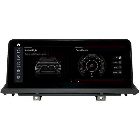 BMW X6 Android Multimedya Sistemi (2007-2013) CRV-517RDA