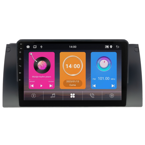 BMW 5 Serisi E39 Android Multimedya Sistemi (1996-2004) CRV-4031XAA