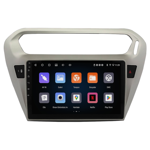 Peugeot 301 Android Multimedya Sistemi (2012-2024) CRV-4425XR
