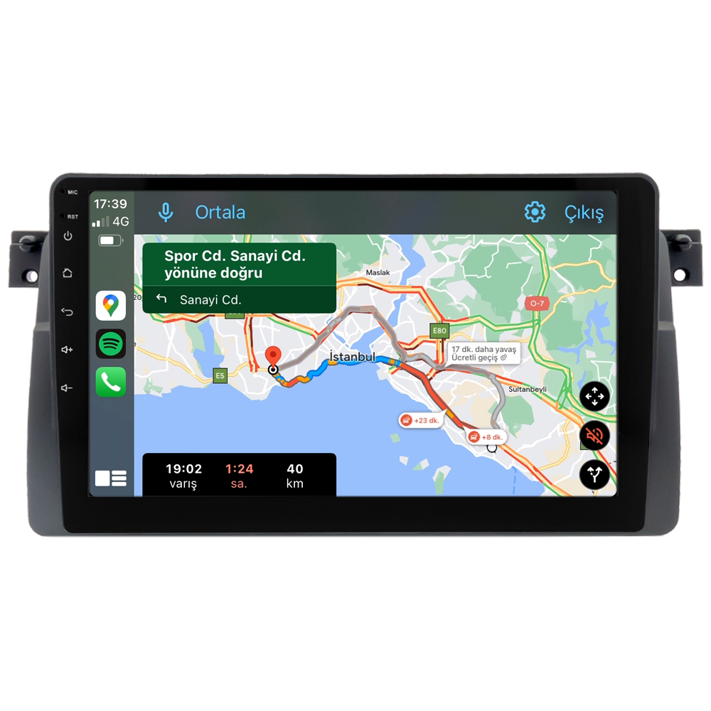 BMW 3 Serisi E46 Android Multimedya Sistemi (1997-2005) CRV-4032XAA