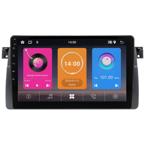BMW 3 Serisi E46 Android Multimedya Sistemi (1997-2005) CRV-4032XAA