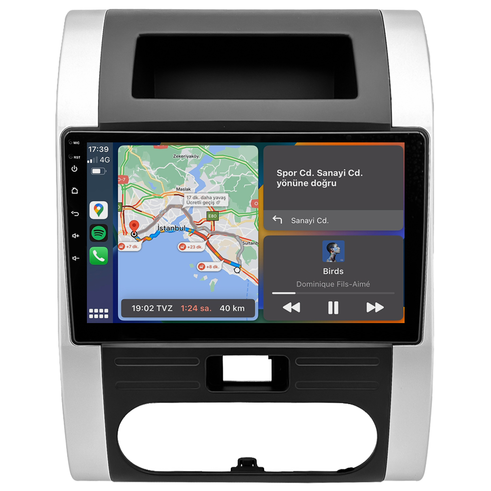 Nissan X-Trail Android Multimedya Sistemi (2008-2013) CRV-4379XR