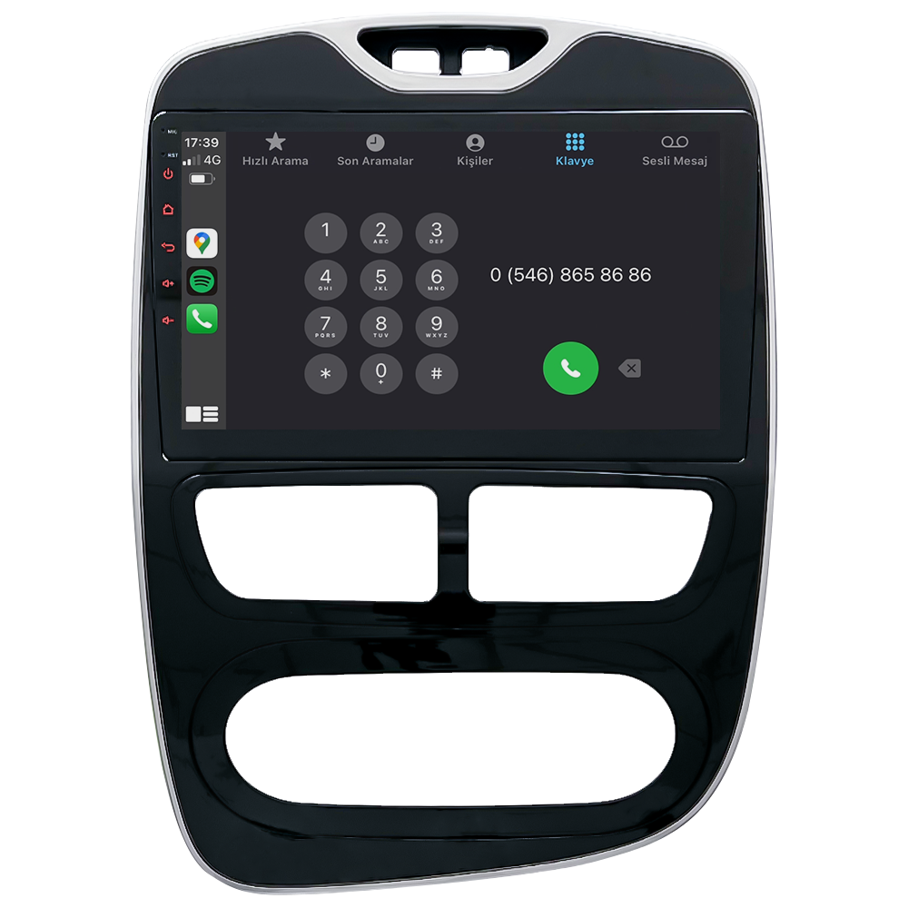 Renault Clio 4 Android Multimedya Sistemi (2013-2017) CRV-4447X