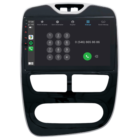 Renault Clio 4 Android Multimedya Sistemi (2013-2017) CRV-4447X