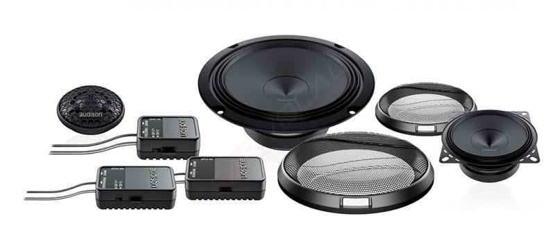 Audison APK163 3 Yollu Komponent Hoparlör Takımı (16cm)