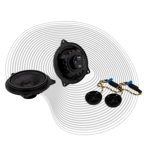BLAM BM100NS BMW Komponent Hoparlör Takımı 10cm