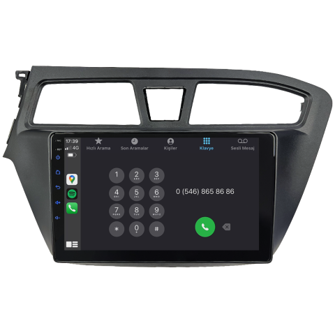 Hyundai i20 Android Multimedya Sistemi (2015-2017) CRV-4264XAA