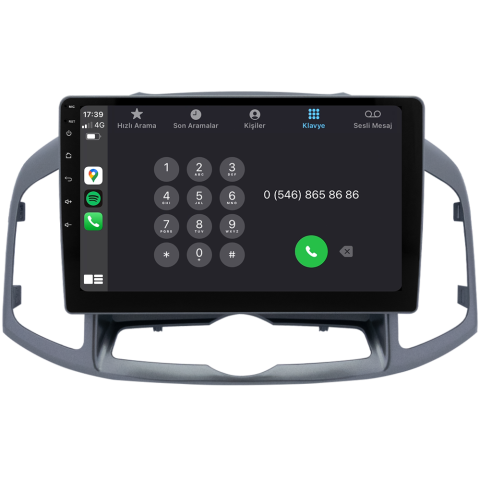 Chevrolet Captiva Android Multimedya Sistemi (2012-2015)