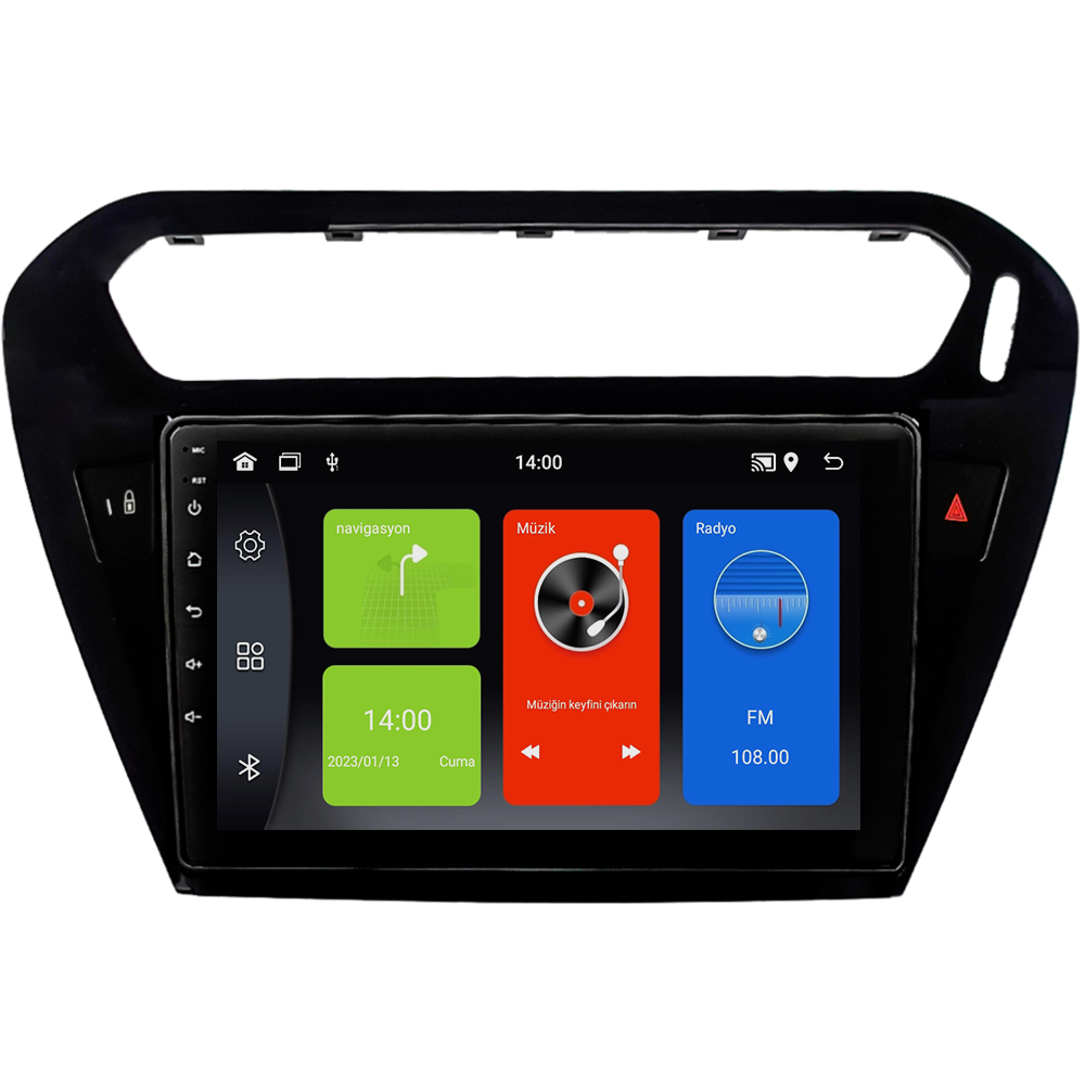 Citroen C-Elysee Android Multimedya Sistemi (2012-2024) CRV-4425XDA