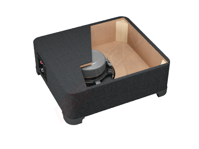 Audison APBX10DS Kabinli Çift Bobin Pasif Subwoofer (25cm)