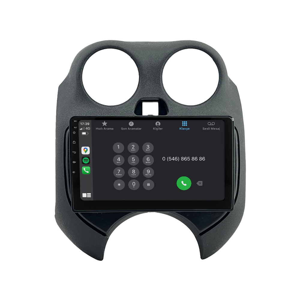 Nissan Micra Android Multimedya Sistemi (2011-2012) CRV-4371XAA