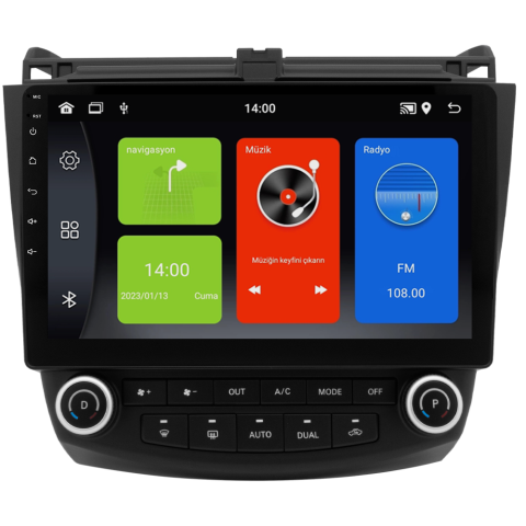Honda Accord Android Multimedya Sistemi (2003-2008)