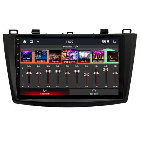 Mazda 3 Android Multimedya Sistemi (2011-2014) CRV-4596XAA