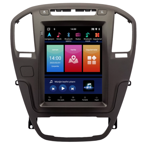 Opel İnsignia Android Multimedya Sistemi (2009-2013) CRV-4404XAAT