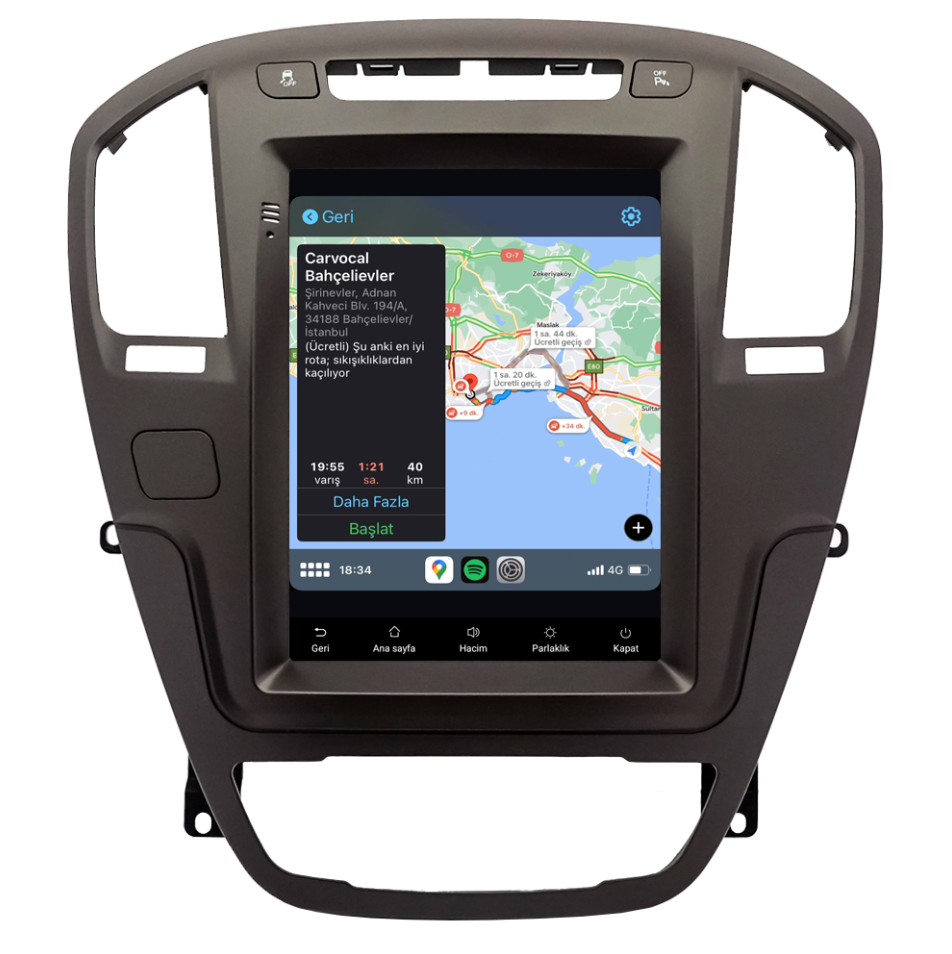 Opel İnsignia Android Multimedya Sistemi (2009-2013) CRV-4404XAAT