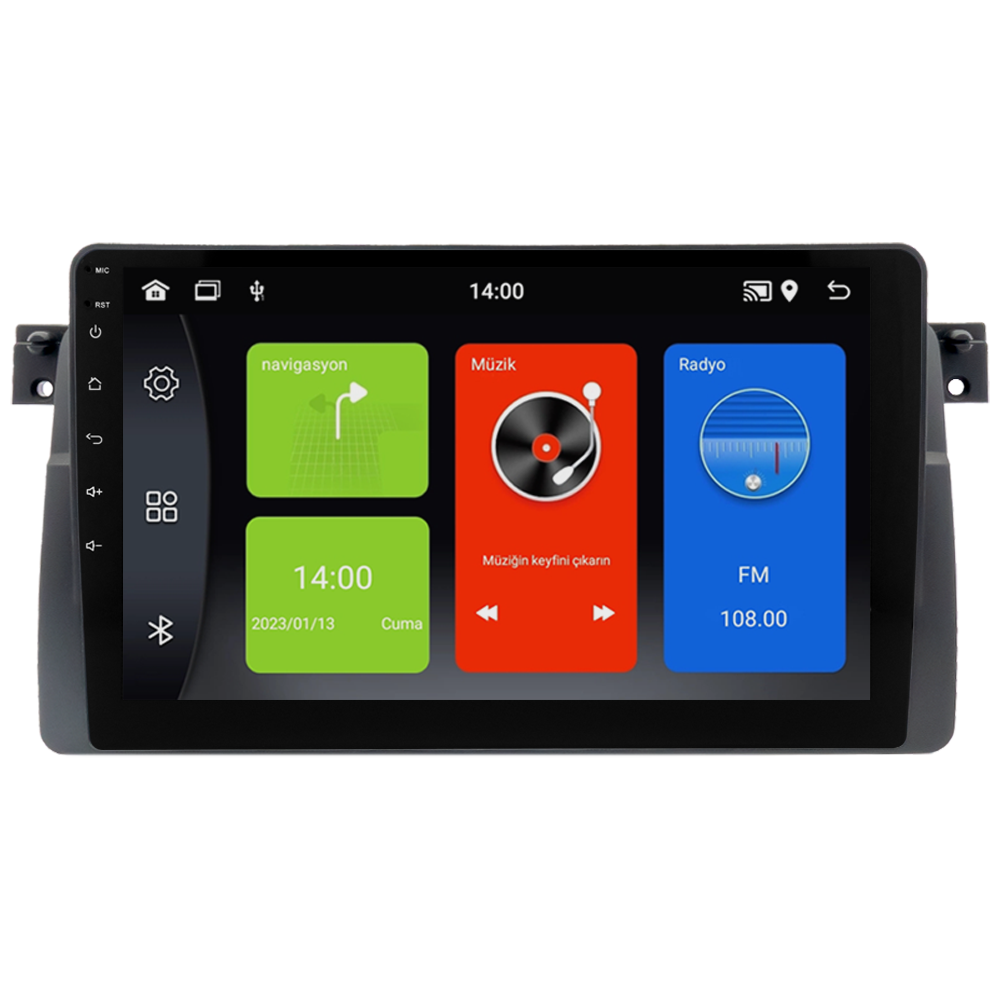 BMW 3 Serisi E46 Android Multimedya Sistemi (1997-2005)