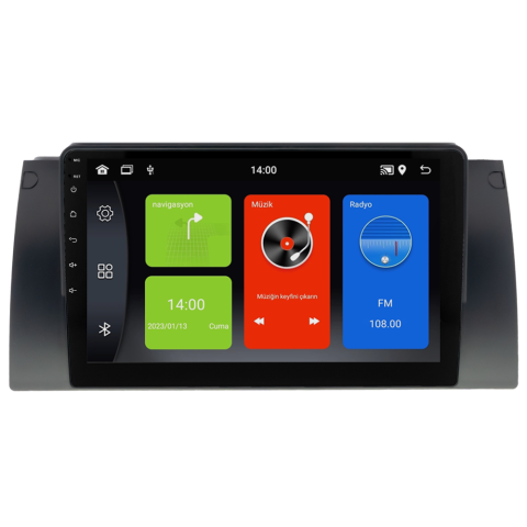 BMW 5 Serisi E39 Android Multimedya Sistemi (1996-2004)