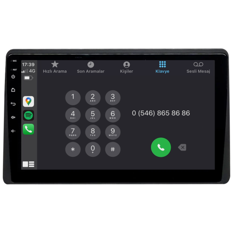 Renault Express Android Multimedya Sistemi (2021-2024) CRV-4610XAA