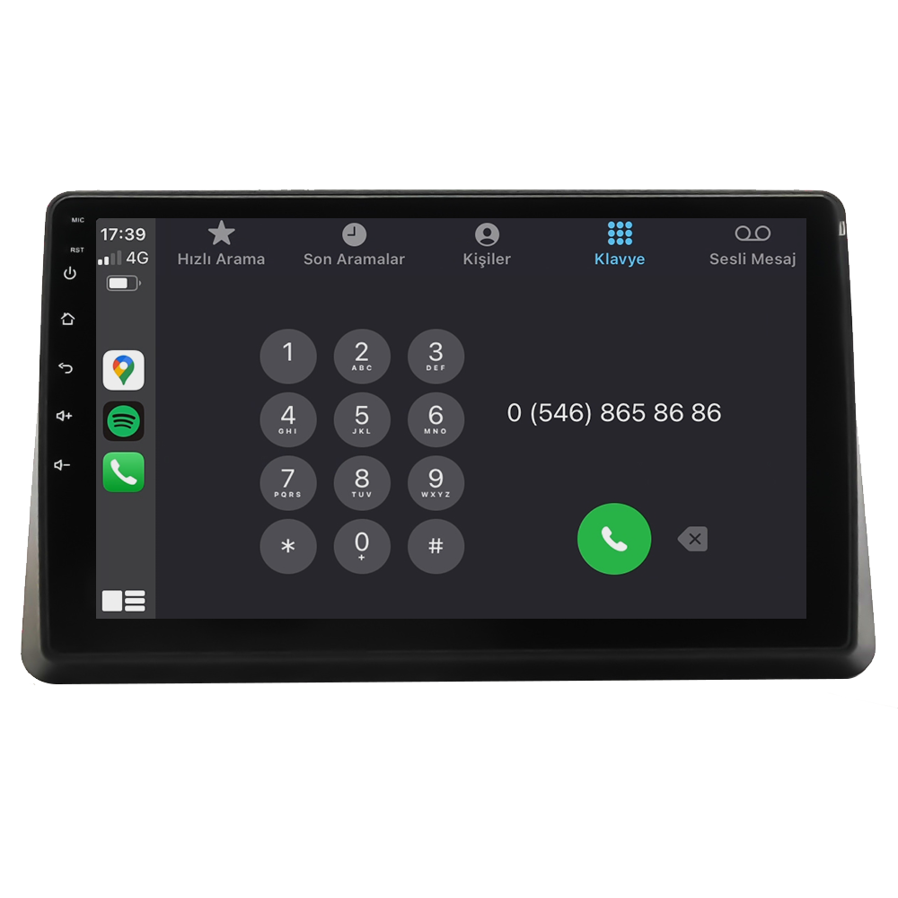Renault Master Android Multimedya Sistemi (2020-2024) CRV-4609XAA