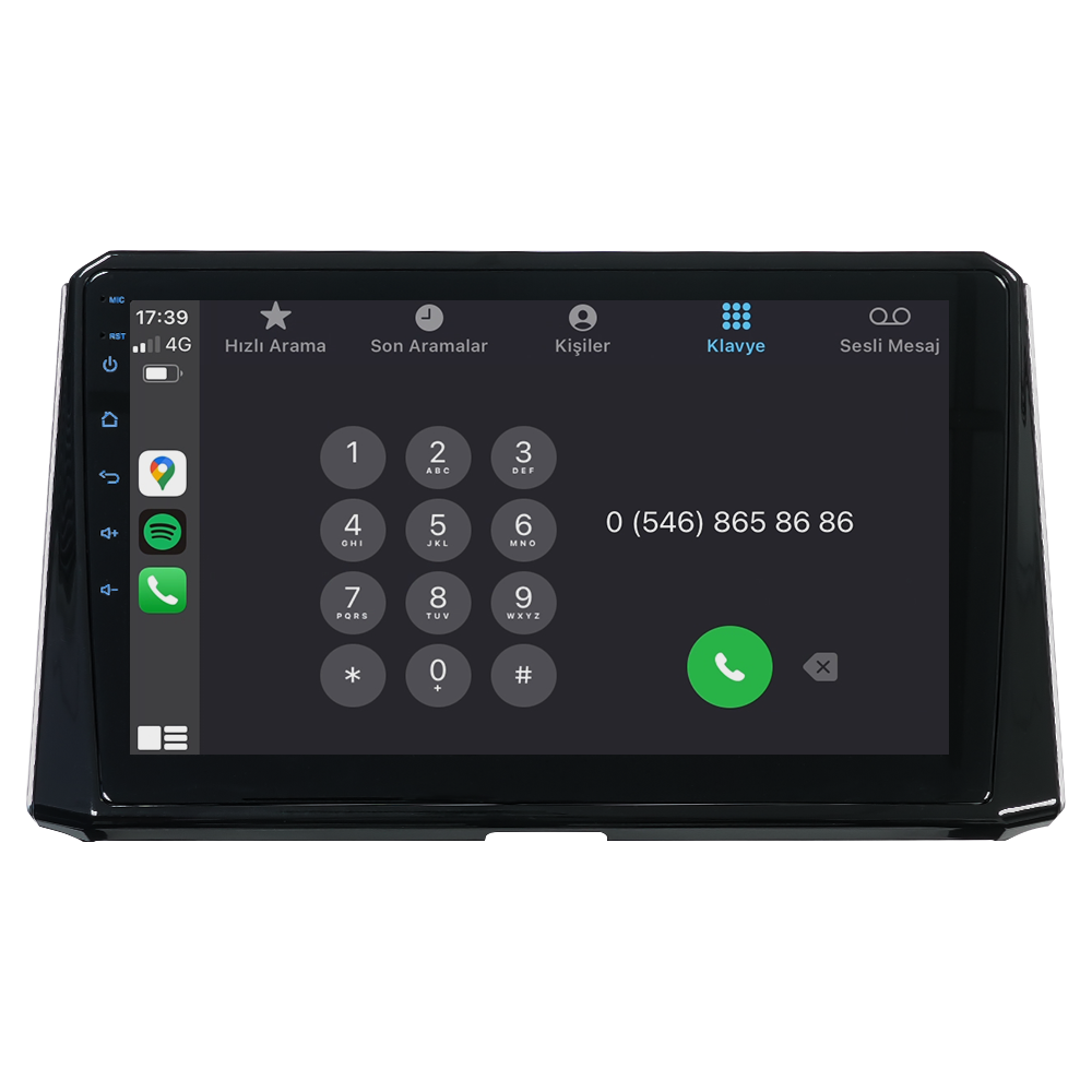 Toyota Corolla Android Multimedya Sistemi (2019-2024) CRV-4552XAA