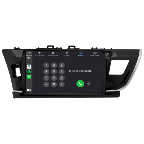 Toyota Corolla Android Multimedya Sistemi (2013-2015)