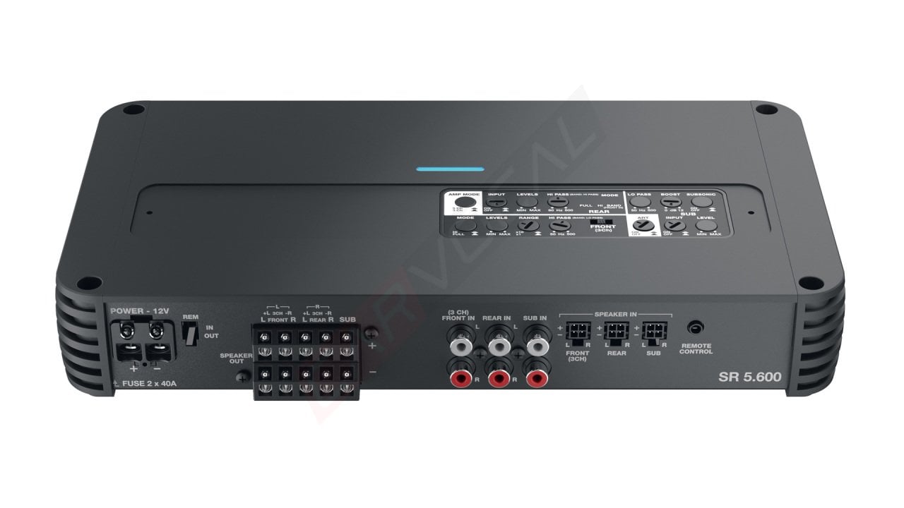 Audison SR-5.600 5 Kanal D-Class Amplifikatör