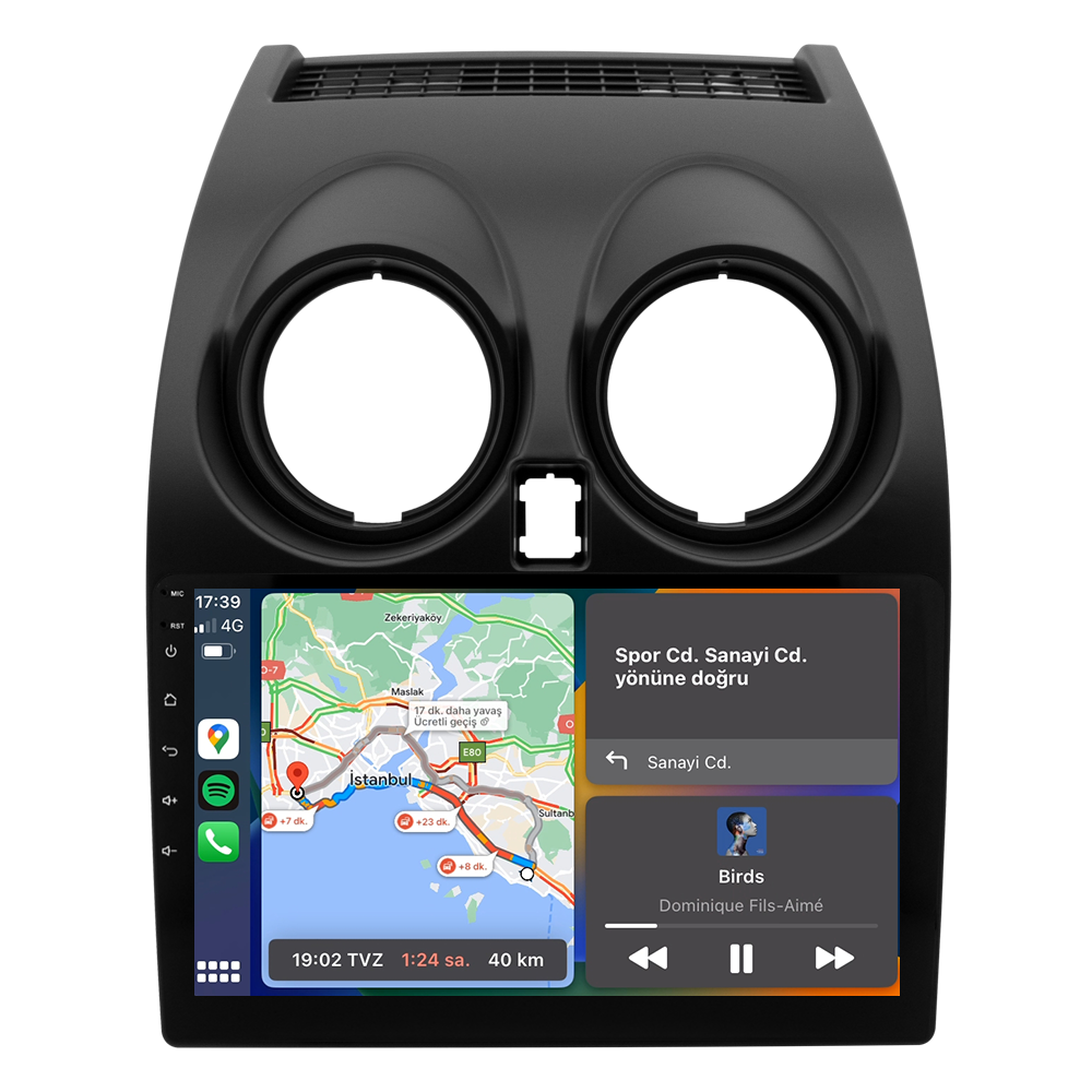 Nissan Qashqai Android Multimedya Sistemi (2007-2013)