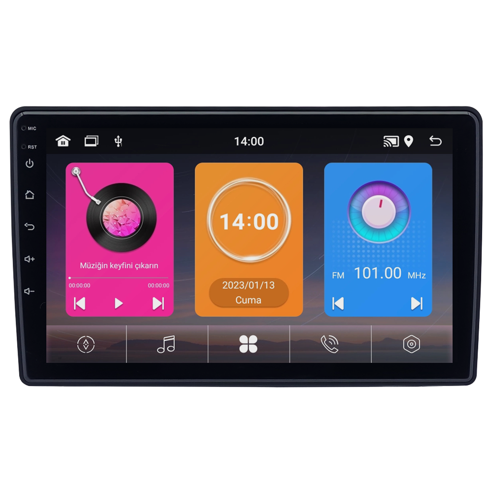 Peugeot Partner Android Multimedya Sistemi (2008-2017) CRV-4935XAA