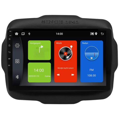 Jeep Renegade Android Multimedya Sistemi (2014-2023)