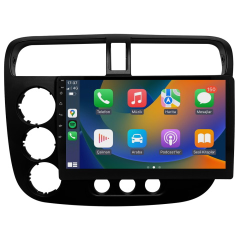 Honda Civic VTEC 2 Android Multimedya Sistemi CRV-4792X