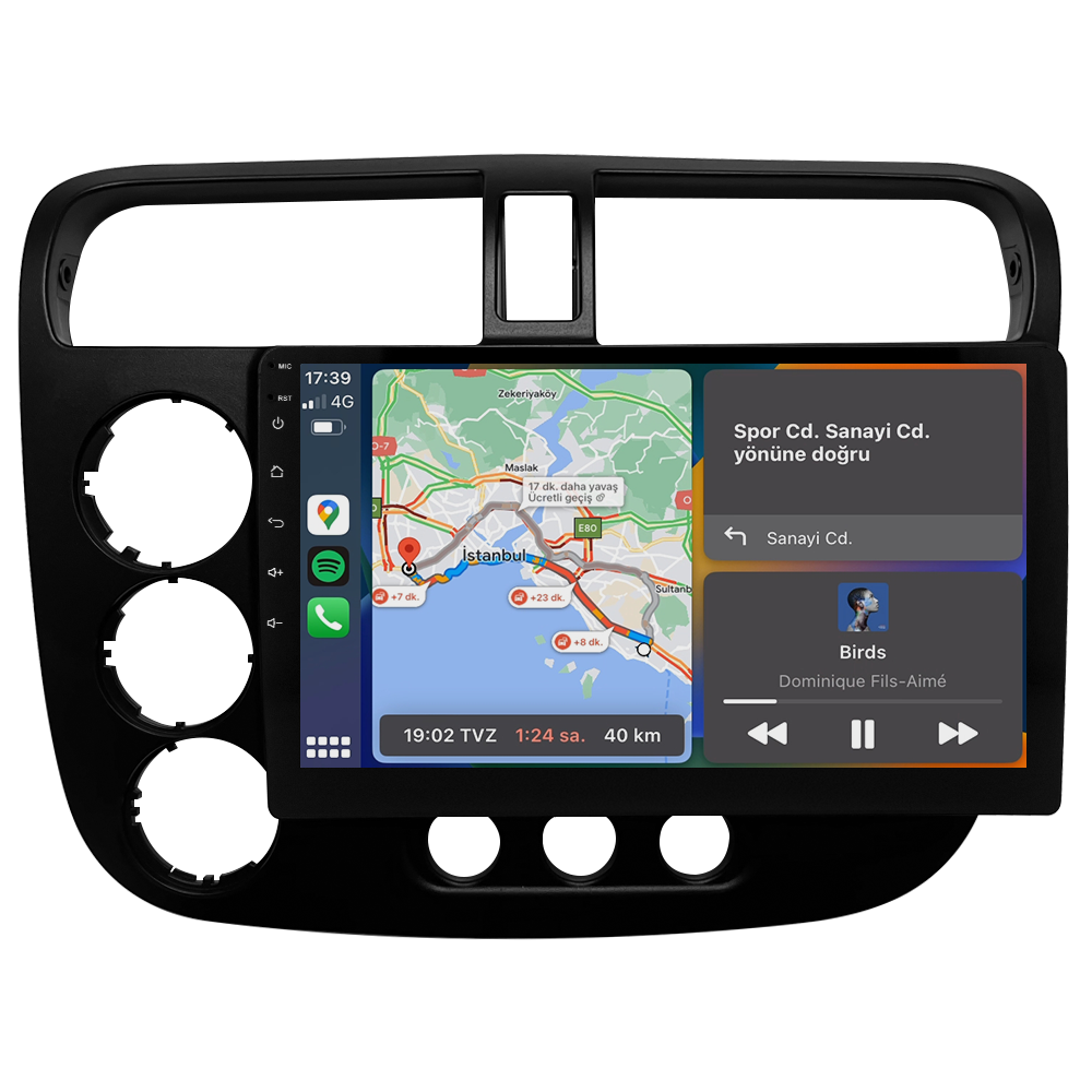 Honda Civic VTEC 2 Android Multimedya Sistemi CRV-4792X