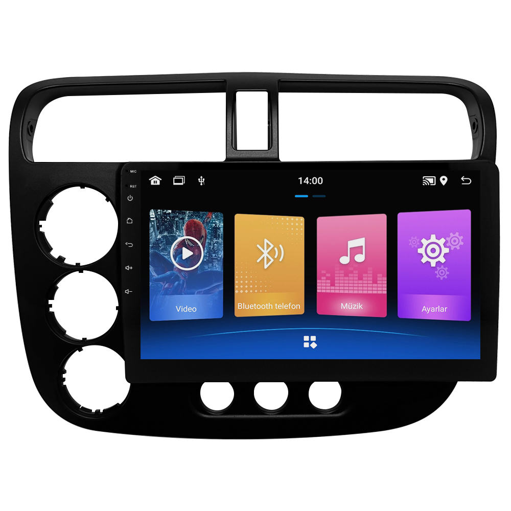 Honda Civic VTEC 2 Android Multimedya Sistemi CRV-4792X