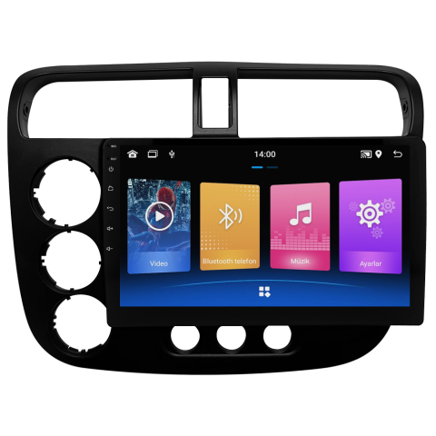 Honda Civic VTEC 2 Android Multimedya Sistemi CRV-4792X