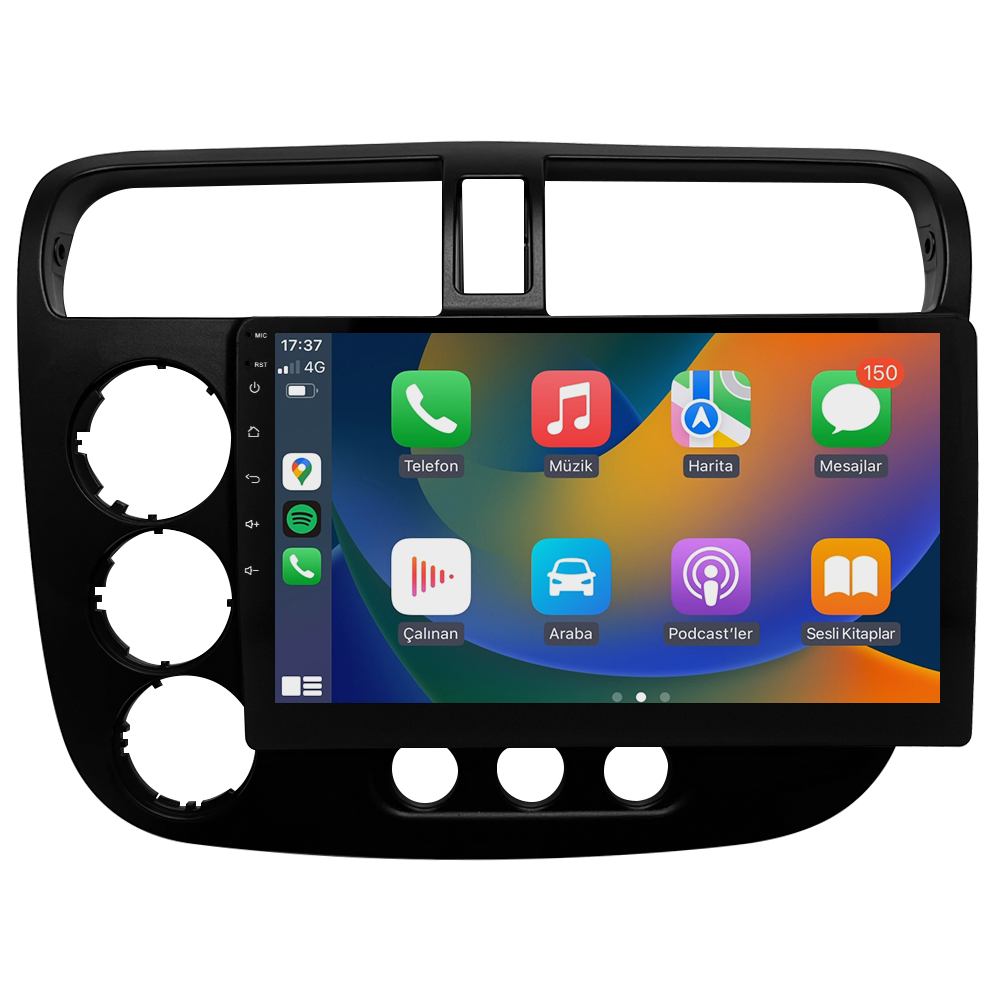 Honda Civic VTEC 2 Android Multimedya Sistemi CRV-4792XD