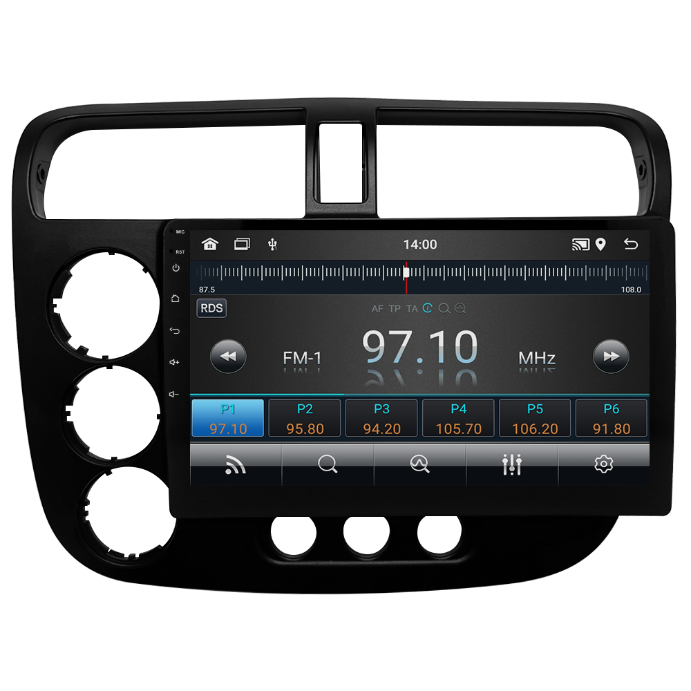Honda Civic VTEC 2 Android Multimedya Sistemi CRV-4792XD