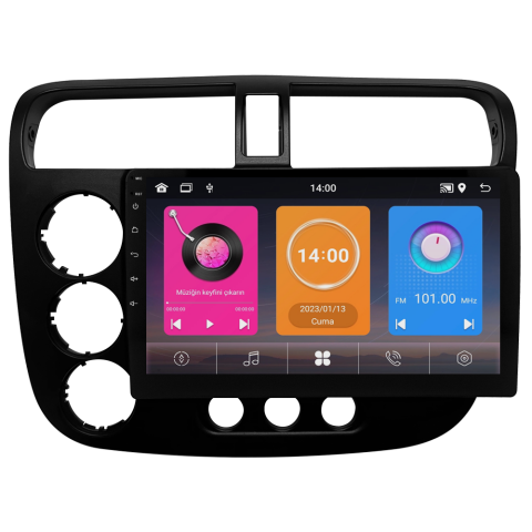 Honda Civic VTEC 2 Android Multimedya Sistemi CRV-4792XAA