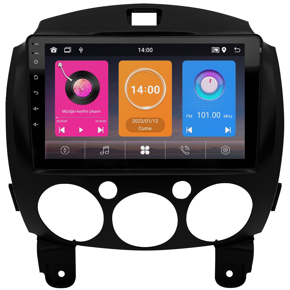 Mazda 2 Android Multimedya Sistemi (2008-2011) CRV-4594XAA