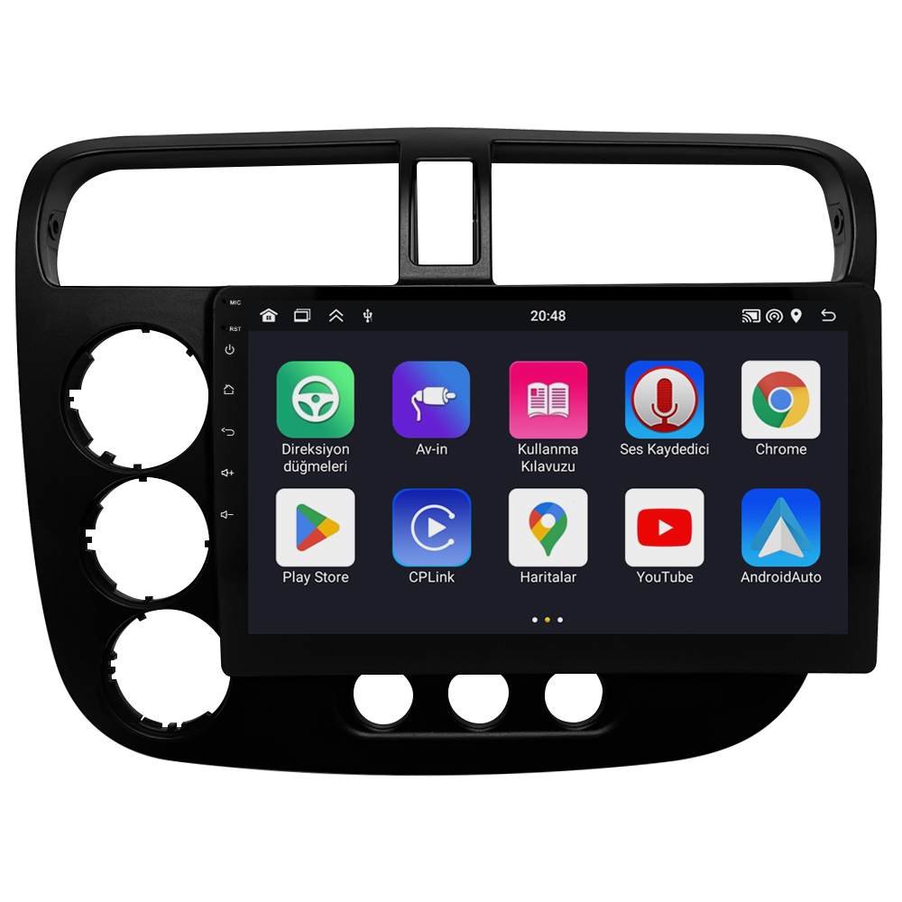 Honda Civic VTEC 2 Android Multimedya Sistemi (2002-2006) CRV4792XP