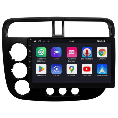 Honda Civic VTEC 2 Android Multimedya Sistemi CRV4792XP